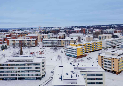 Kiinteistöhuolto ja muut kiinteistöpalvelut pitävät kadut auki