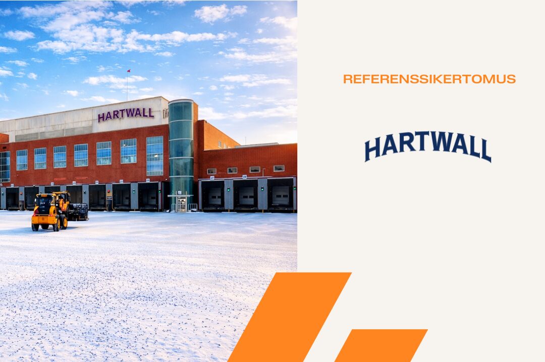 Alltimen aurauskalustoa Hartwallin panimon lastausalueella -kansikuva