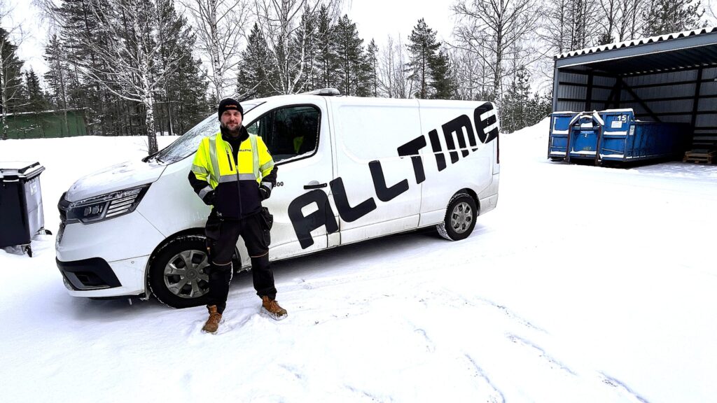Kiinteistönhoitajan työ Alltimella Lahdessa alkaa varikolta.