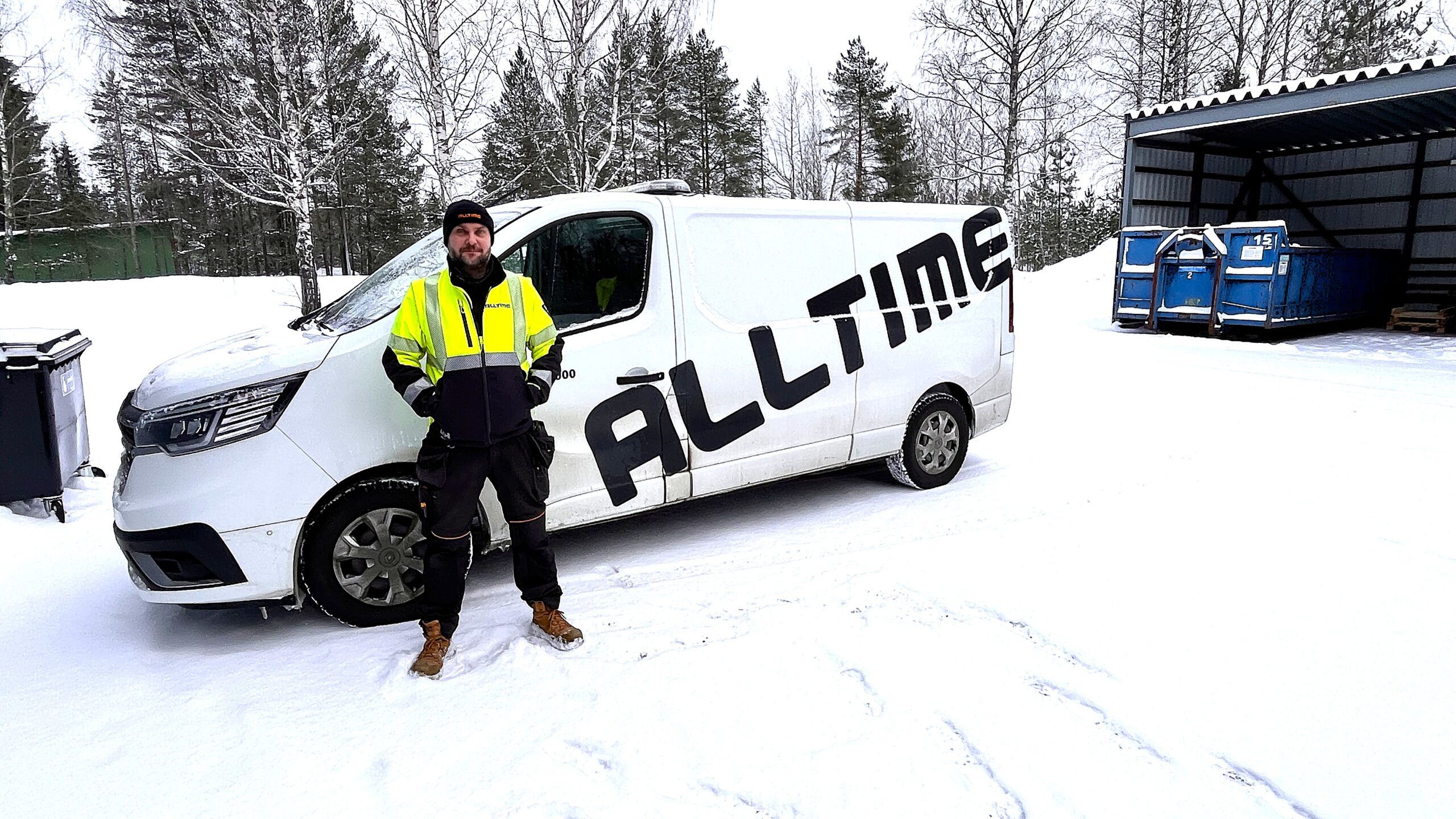 Kiinteistönhoitajan työ Alltimella Lahdessa alkaa Timo Lehtisellä varikolta